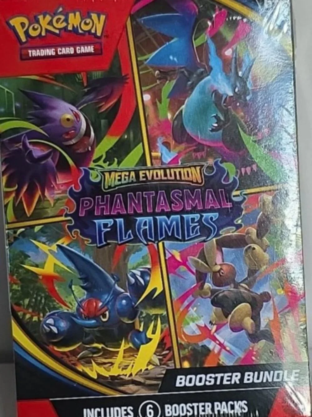 Pokémon TCG: Mega Evolution-Phantasmal Flames Booster Bundl